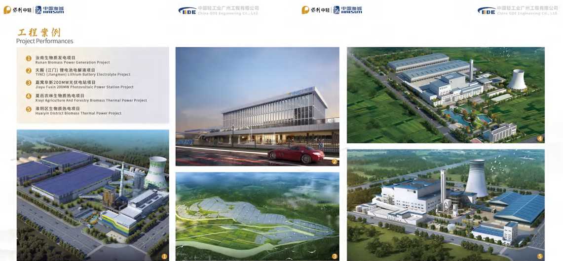 Waste to energy plant view